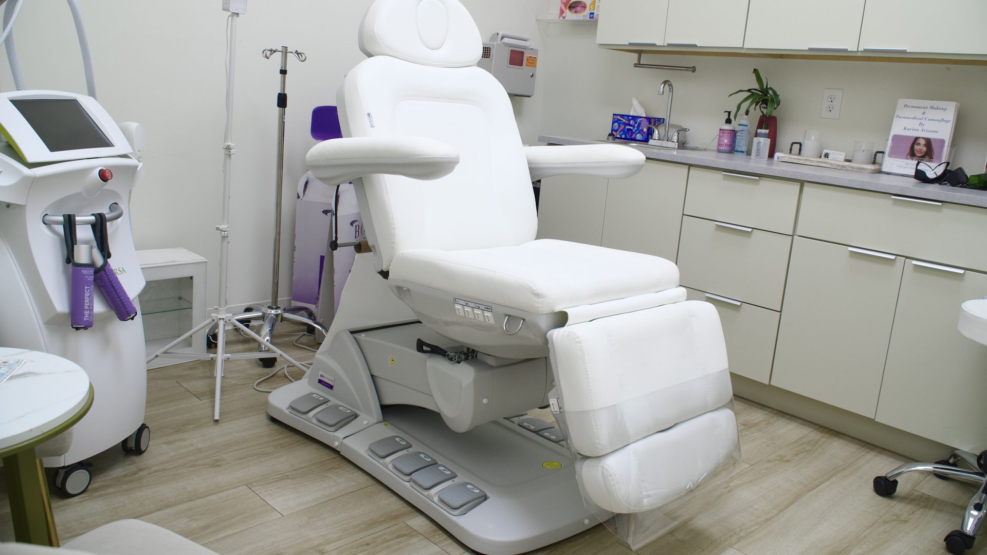 Treatment room at Beso Wellness & Beauty, Phoenix AZ